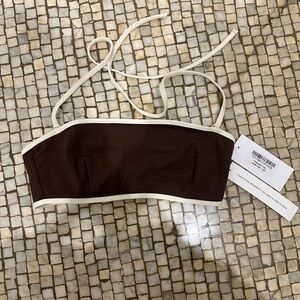 Reformation Praia Bikini Top